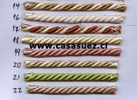 Cordón de seda trenzado para cojines, artesania, decoración, etc. 2