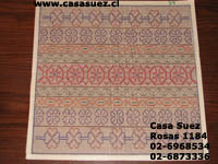 Esterilla marcada cojin 45*45 n° 34