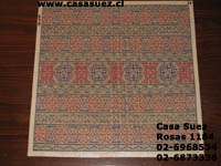 Esterilla marcada cojin 45*45 n° 36