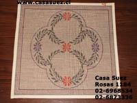 Esterilla marcada cojin 45*45 n° 45