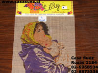 Esterilla estampada Lilly 24x29 n° 09