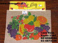 Esterilla estampada Lilly 24x29 n° 14