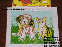 Esterilla estampada Aida Lilly 30x25 n° 11