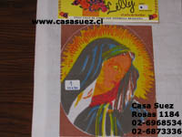 Esterilla estampada Aida Lilly 25x30 n° 01