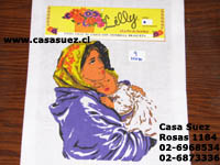 Esterilla estampada Aida Lilly 25x30 n° 09